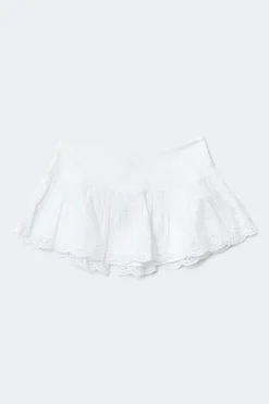 14+ broderie anglais skirt