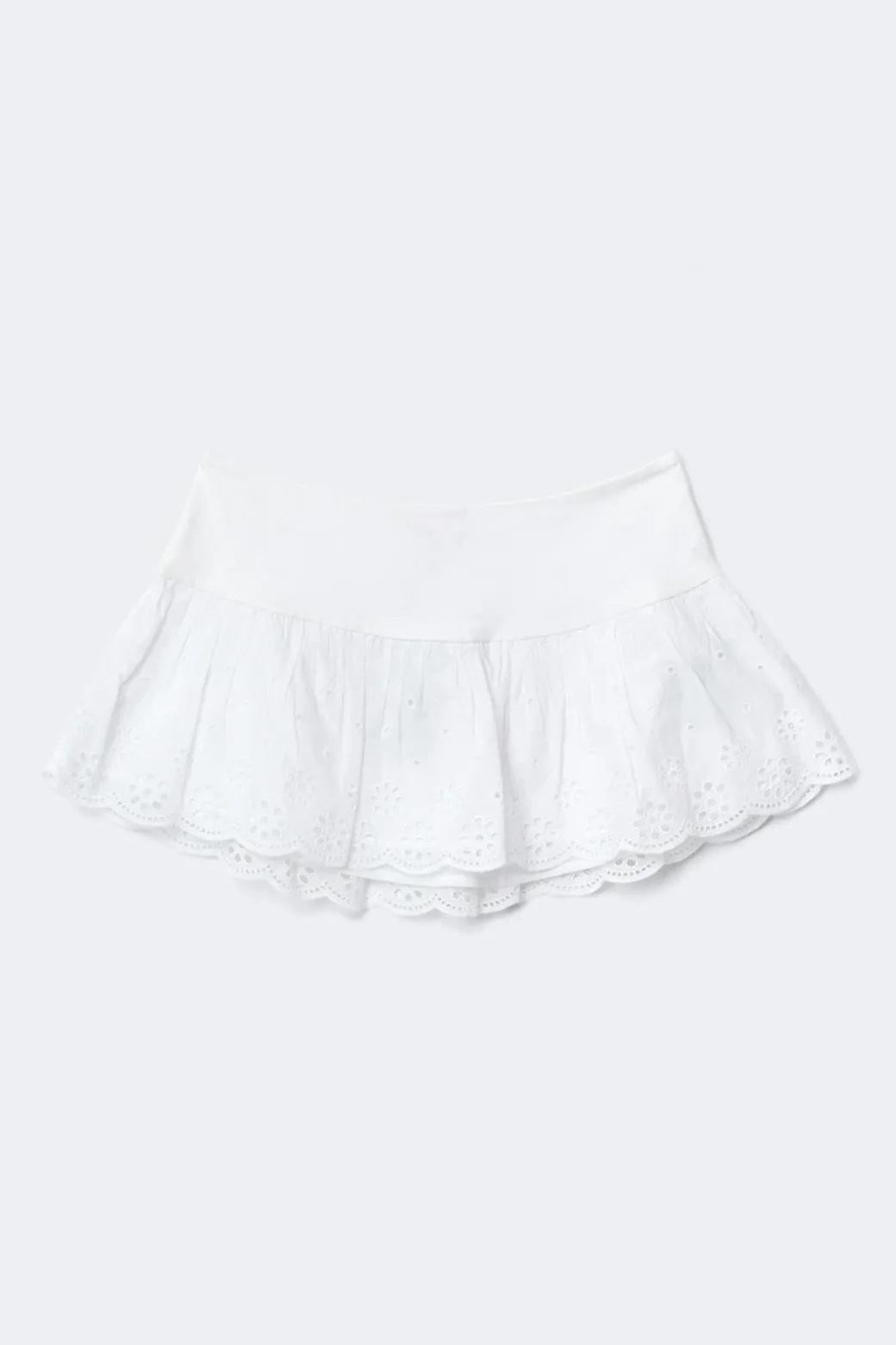 14+ broderie anglais skirt