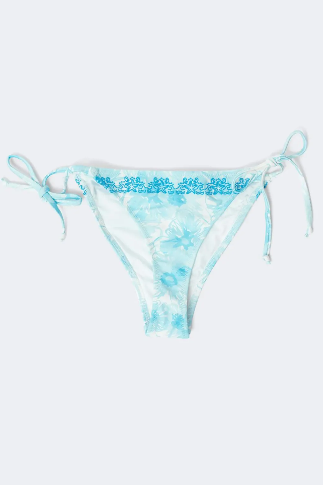 14+ coral cheeky bikini bottom