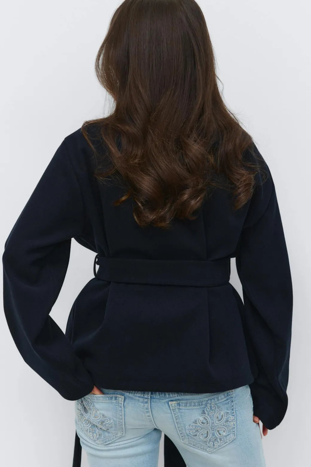 14+ felt wrap jacket