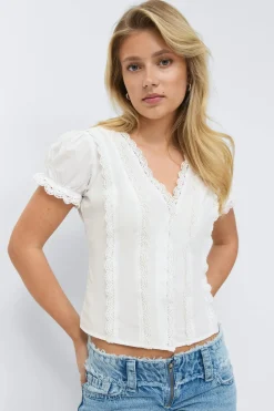 14+ fitted short sleeve top