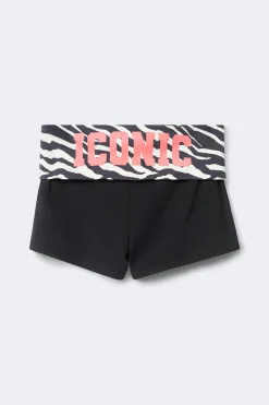 14+ folded waist shorts