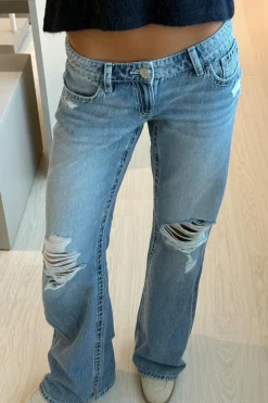 14+ for real low loose jeans
