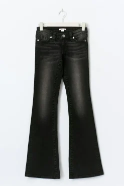 14+ hip hug flare jeans