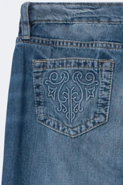 14+ hip hug loose jeans