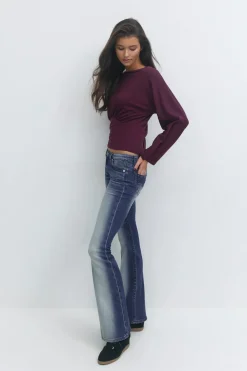 14+ low rise flare jeans tall