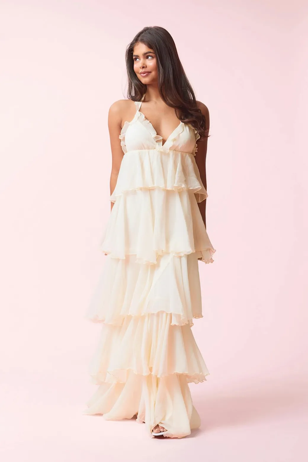 14+ prom frill dress