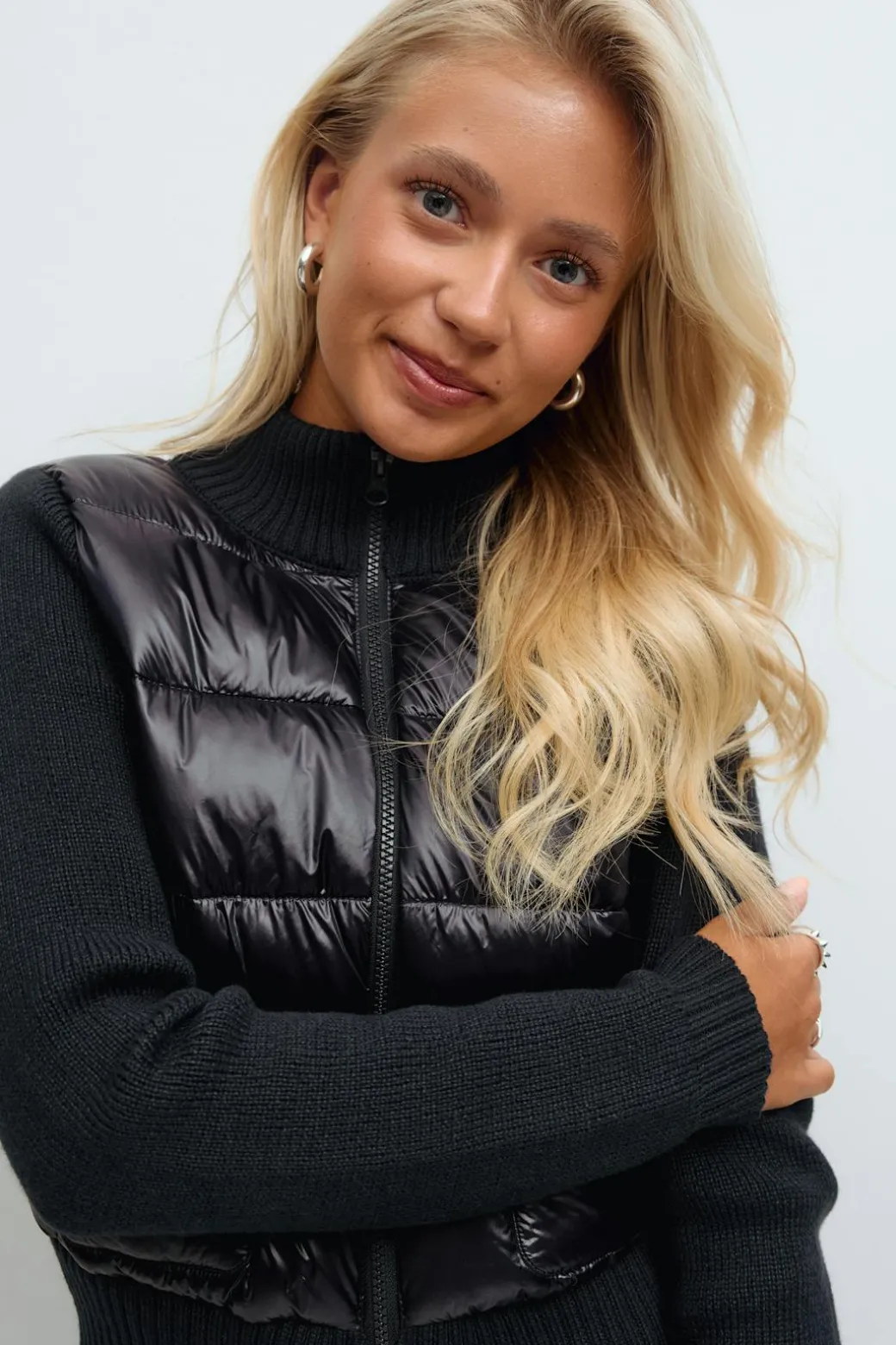 14+ rib puffer jacket