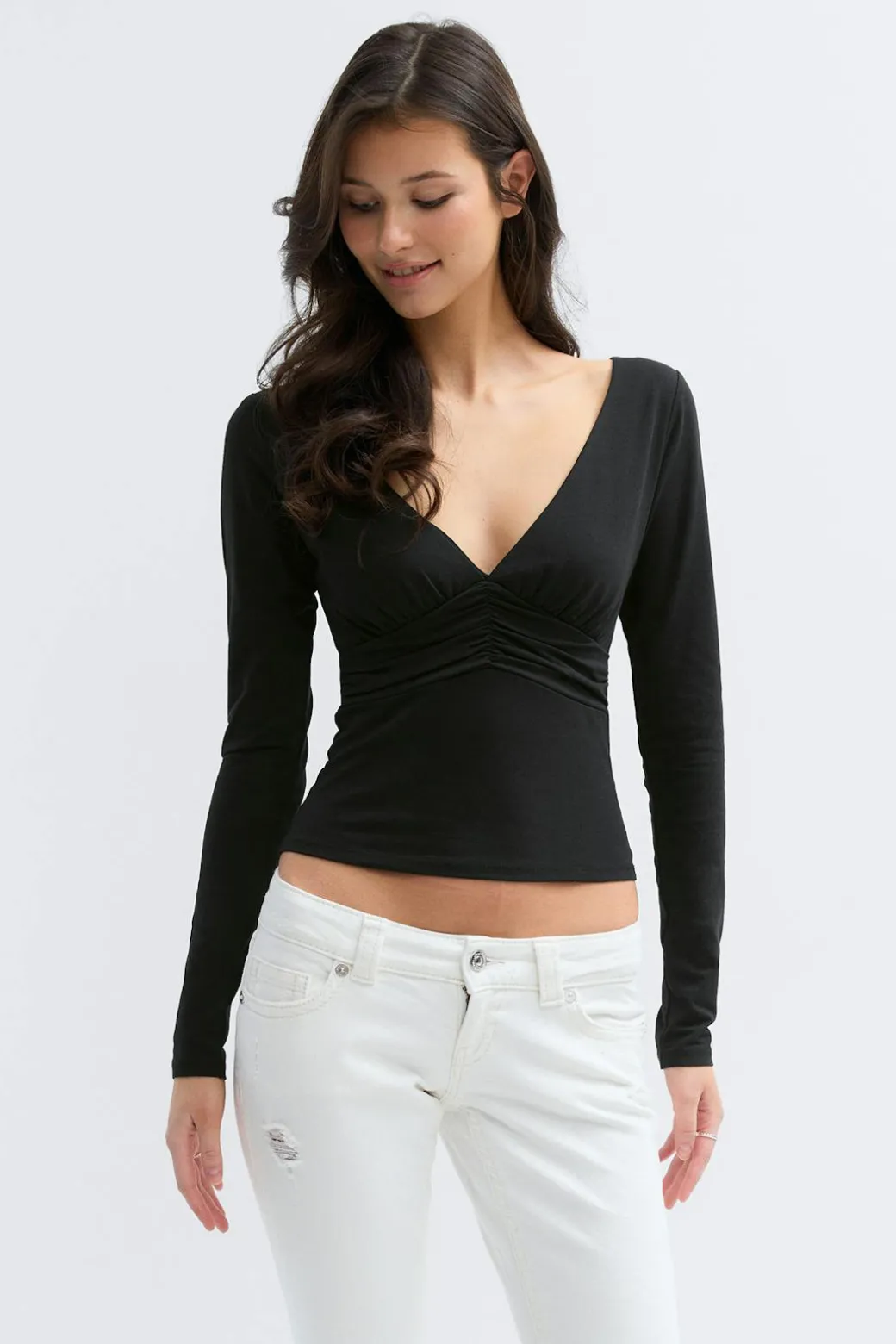 14+ ruched top