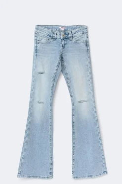 14+ the cross low flare jeans