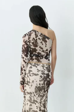Asymmetric mesh top