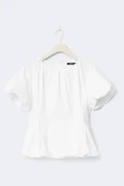Balloon sleeve blouse
