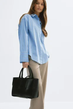Big braided tote bag