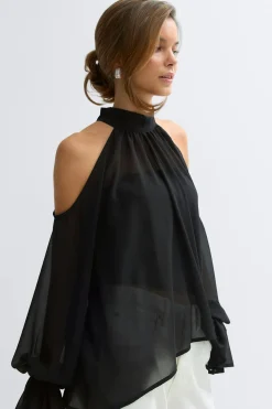 Boho chiffon blouse