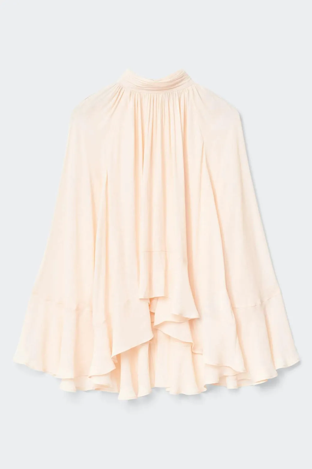Boho frill blouse