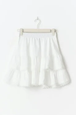 Boho mini skirt
