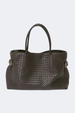 Braided tote bag