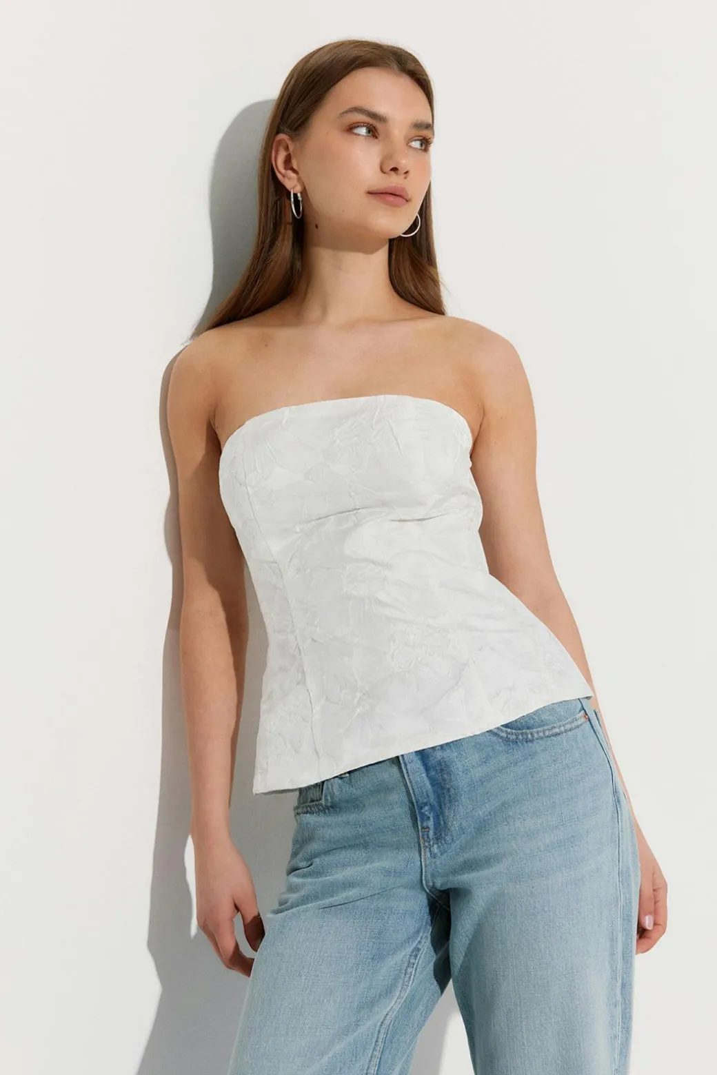 Brocarde corset top