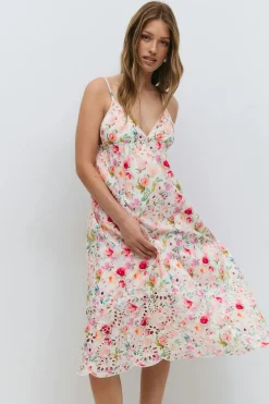 Broderie anglais dress