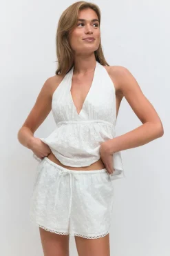 Broderie anglaise shorts