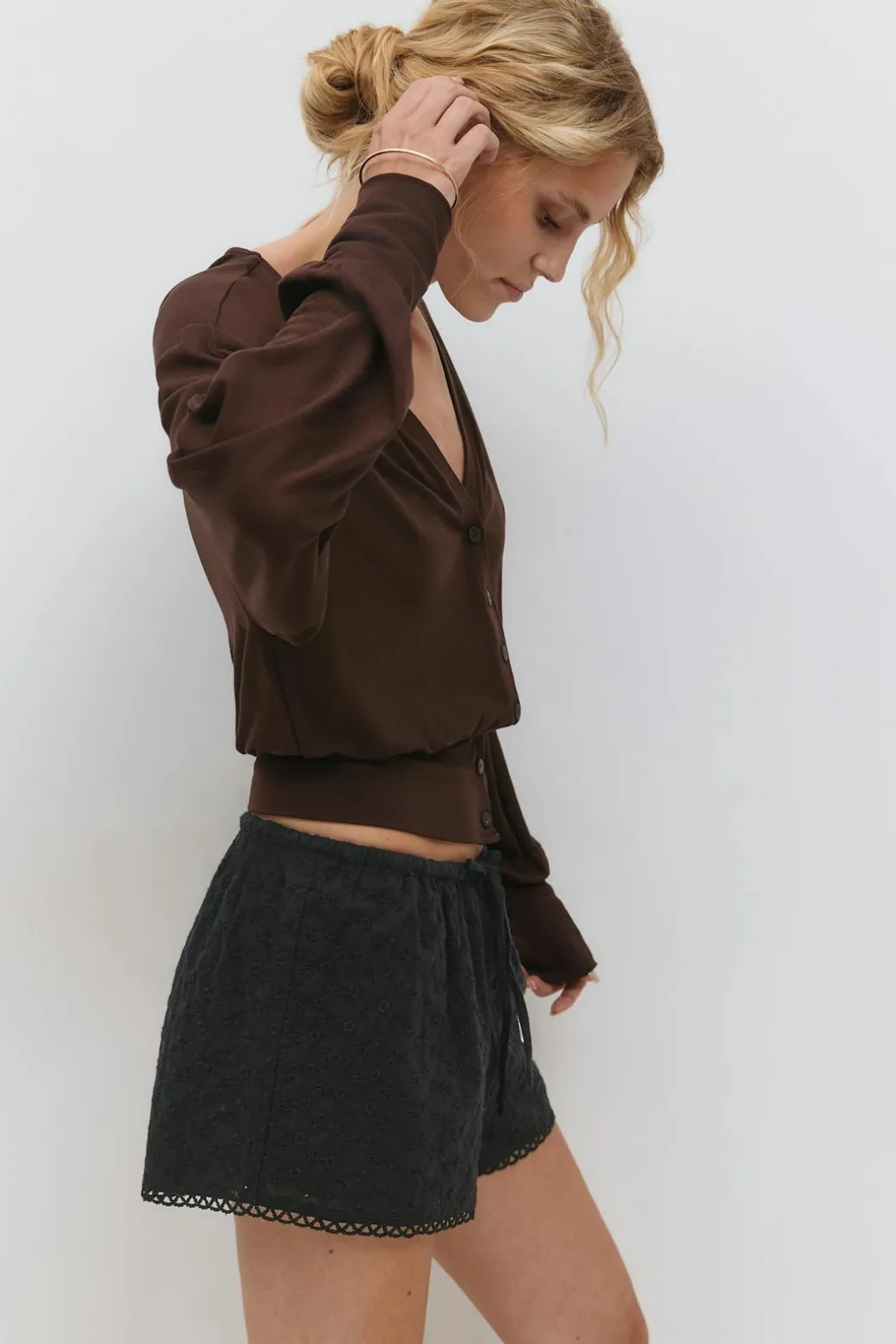Broderie anglaise shorts