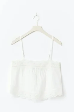 Broderie anglaise singlet