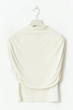 Cape ruched top