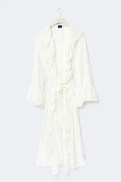Chiffon loungewear robe