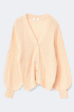 Chunky knitted cardigan