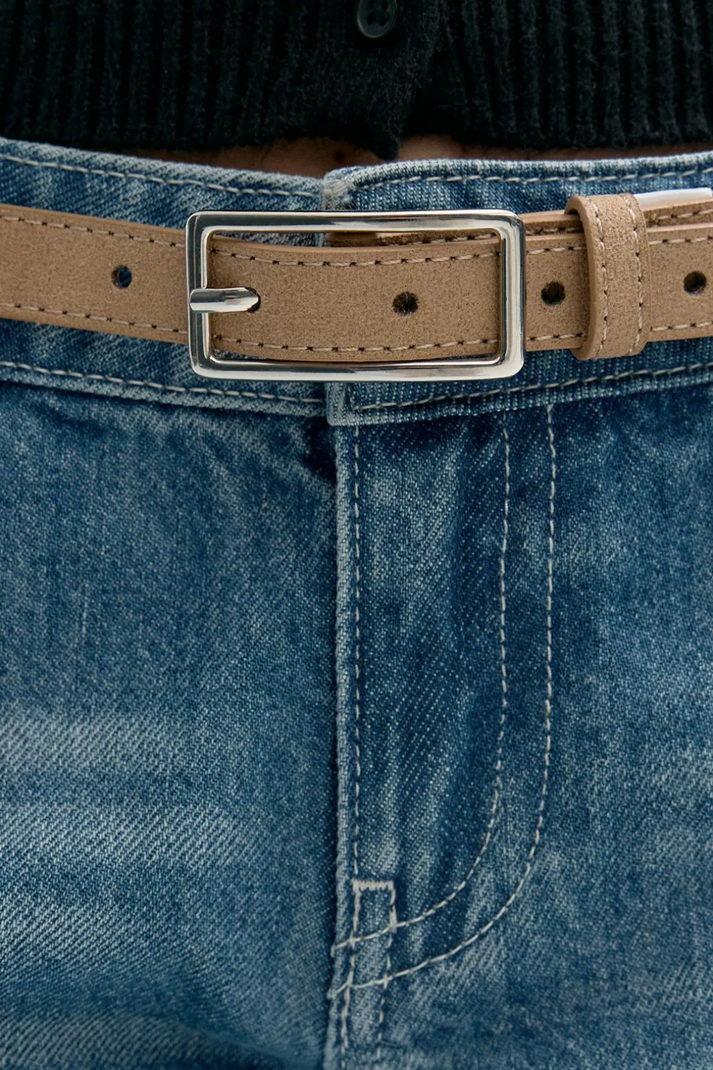 Clean rectangular belt