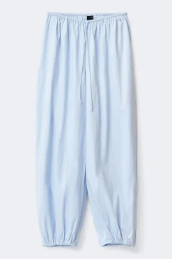 Cotton balloon trousers