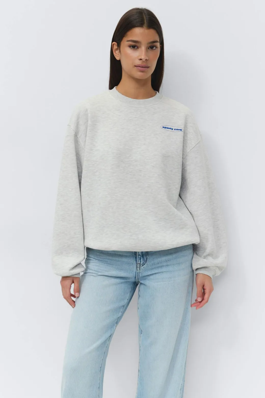 Crewneck versatile sweater