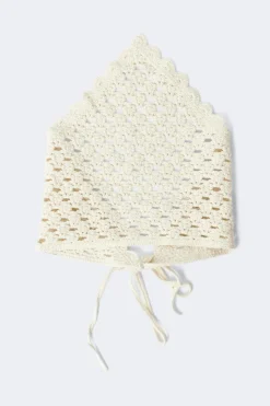 Crochet head scarf