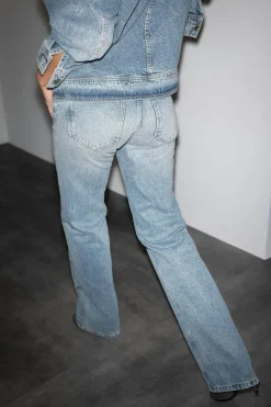 Crush straight jeans