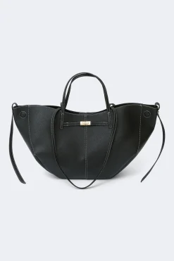Detail strap tote bag