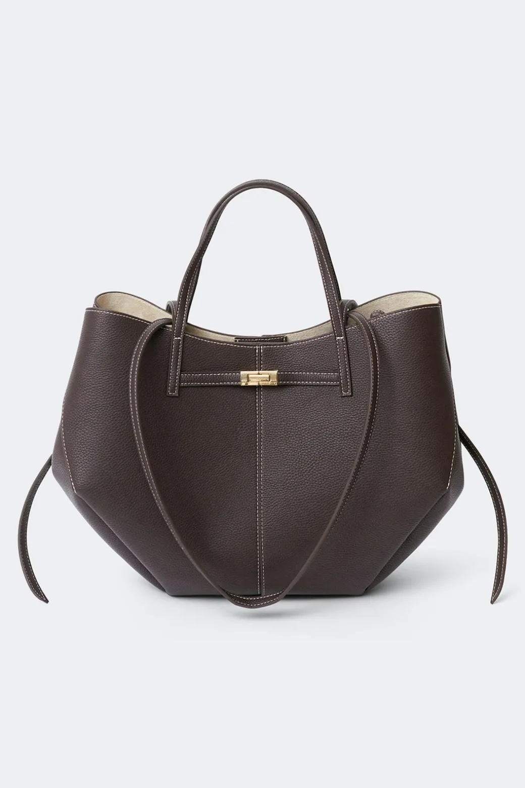 Detail strap tote bag