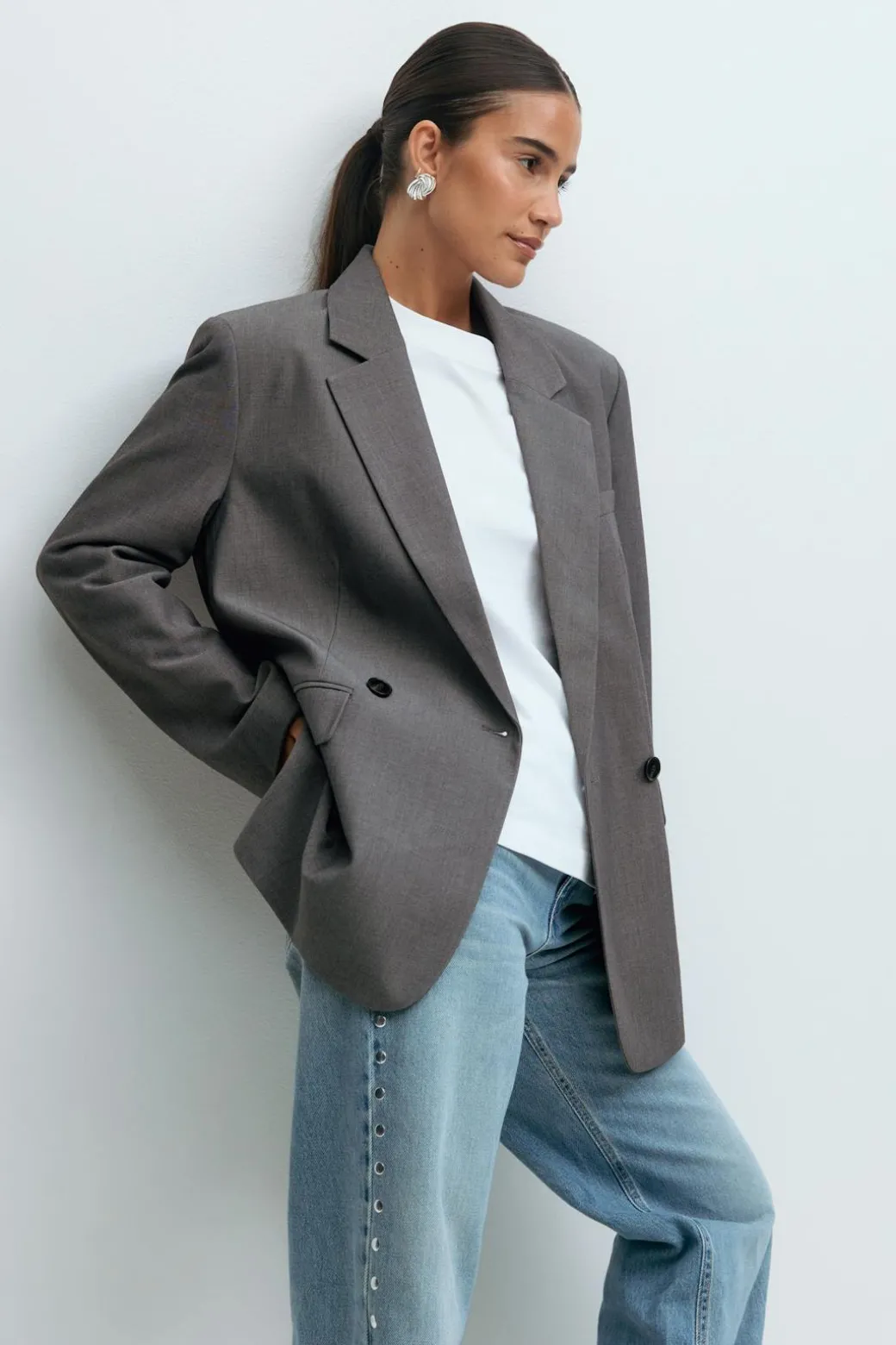 Double breasted blazer