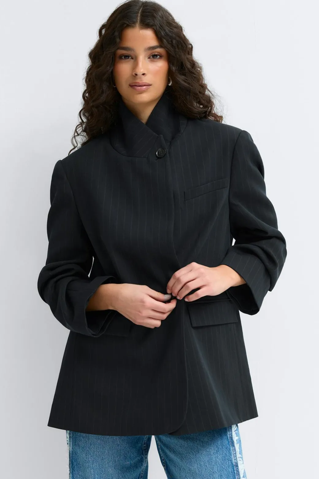 Double breasted blazer