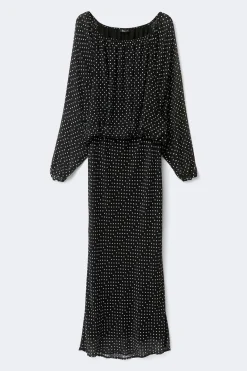 Draped dress
