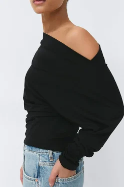 Dropped shoulder top