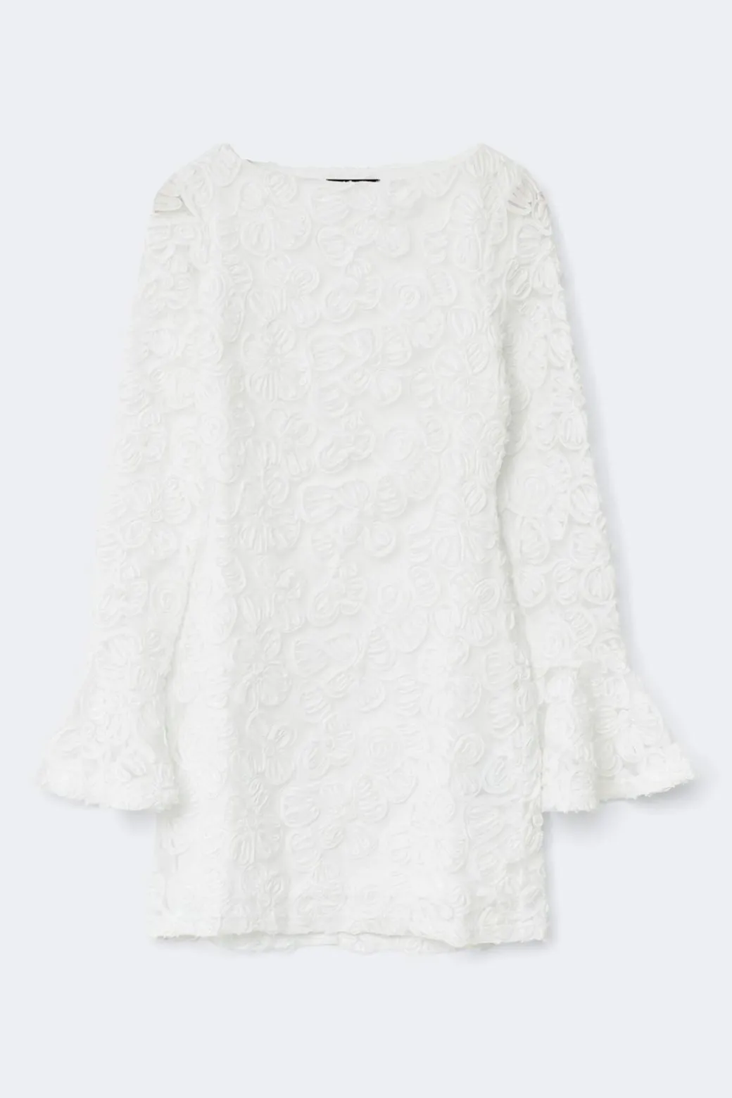 Embroidery mini dress