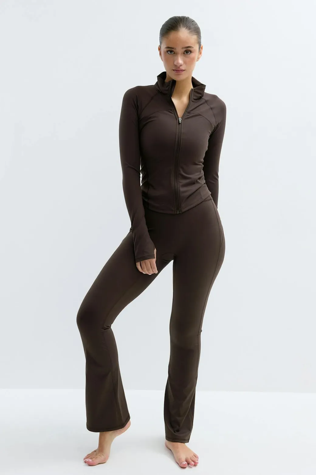 Flare yoga tights