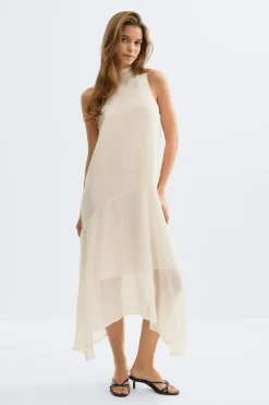 Flowy scarf dress