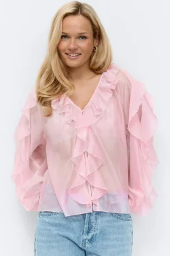 Frill blouse