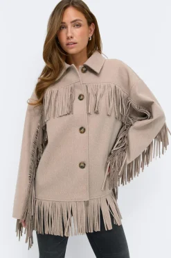 Fringe jacket