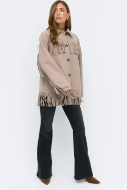 Fringe jacket