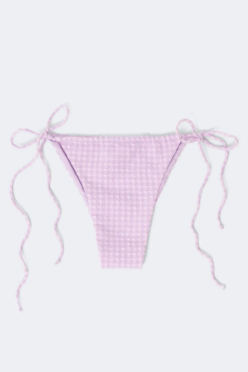 Gathered bikini tanga