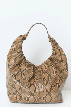 Gathered tote bag