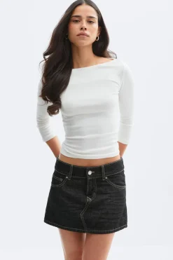 Glow low mini skirt