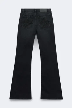 Glow rise flare jeans